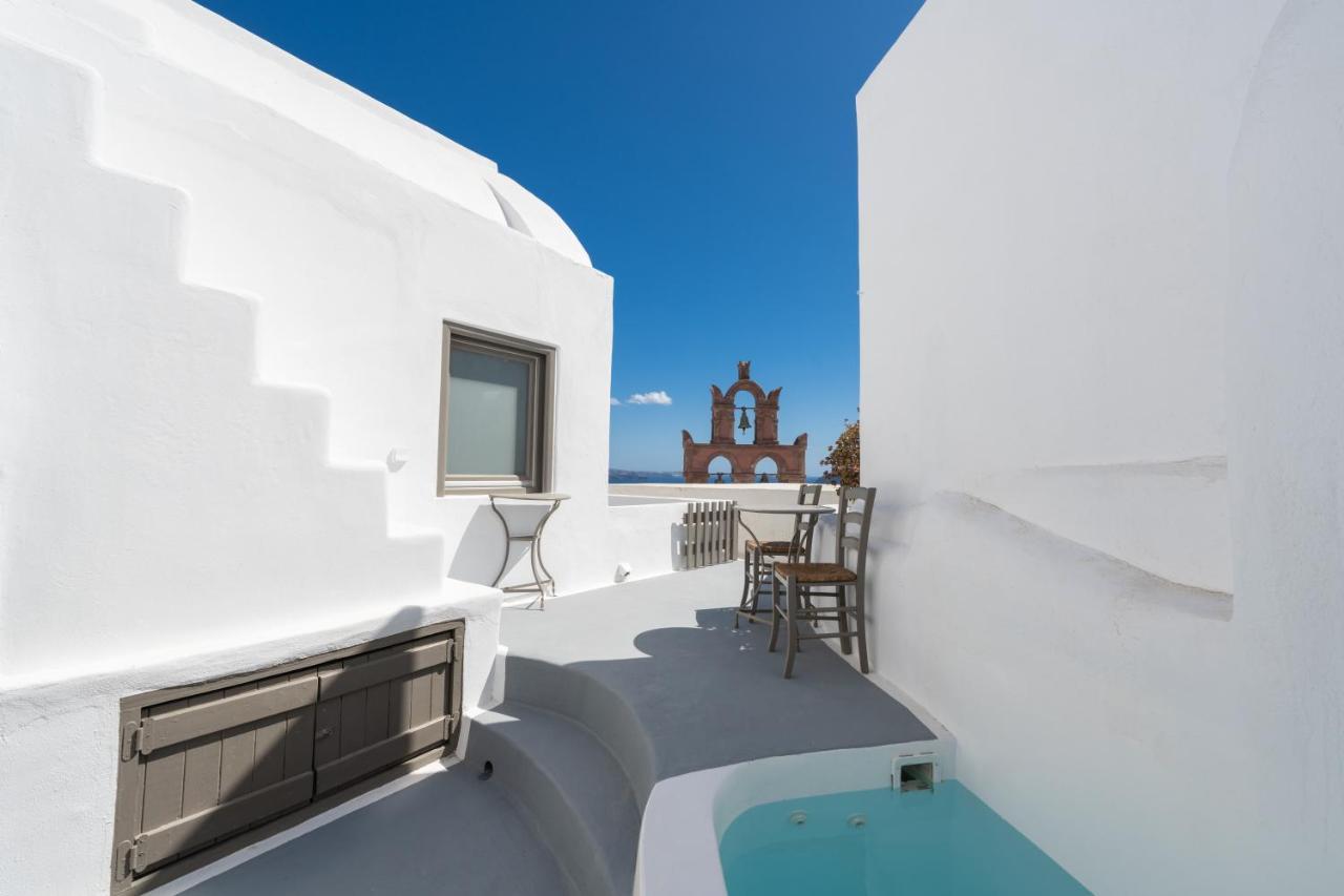 Astrea Suites "Ostria Cave Villa-Outdoor Jacuzzi" Oía Exterior foto